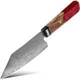  Damaskovski kuhinjski nož KU-20016 - Small Cleaver / Crvena / 26,1cm KP20016 | shoptok.hr