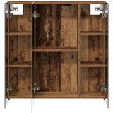  Kupaonski ormar s ogledalom Staro drvo 70 x 14,5 x 70 cm | shoptok.hr