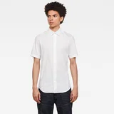 G-star Shirt - Dressed super slim shirt with\s white