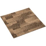  Podni tepih 20 pcs Smeđa 50 x 50 cm PP | Eponuda.com