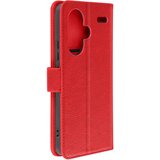AVIZAR torbica s preklopom za xiaomi redmi note 13 pro plus portfelj podpore za videoposnetke, rdeča, (5000013438) | Shoptok.si