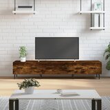 TV ormarić boja dimljenog hrasta 150x36x30 cm konstruirano drvo | shoptok.hr