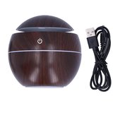 Venisymlis Mini Mushroom Usb Mist Vlažilec Z Ambientalno Nočno Svetlobo - 130 Ml (Temno Lesno Zrno), (22060781) | Shoptok.si