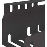  Pohranite kablove ispod stola 2 kom. Crna 43 x 9 x 11 cm Čelik | Eponuda.com