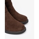 Shelvt Stylish brown ankle boots with a stable heel | shoptok.hr