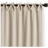 Restilo Kremno bela zavesa za delno zatemnitev 140x250 cm Carli Tie – | Shoptok.si