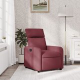 Maison Chic Naslanjač - Relax naslanjač vinsko rdeče blago, (22042142) | Shoptok.si