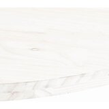  Ploča za stol bijela 60x30x2,5 cm od masivne borovine ovalna | shoptok.hr
