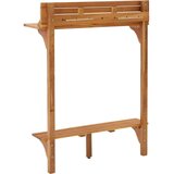 vidaXL Balkonski barski stol 90x37x122,5 cm masivno bagremovo drvo | shoptok.hr