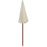  Vrtni suncobran s čeličnim stupom 180 cm boja pijeska | shoptok.hr