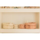 Lorena Canals Kremno bele tekstilne otroške škatle za shranjevanje v kompletu 2 ks ø 30x20 cm Bambie Natural – | Shoptok.si