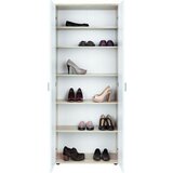Boxxx omara za čevlje bela, hrast sonoma | Shoptok.si