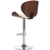  Barski stolček belo umetno usnje, (20817361) | Shoptok.si