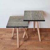 Hanah home 2Shp126 - grey greyyellow nesting table (2 pieces) | ePonuda.com