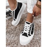 DStreet Trampki damskie ELIDA czarne | shoptok.hr