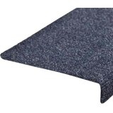  Prostirke za stepenice samoljepljive 15 kom 65x21x4 cm plave pravokutne rubove | shoptok.hr