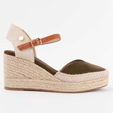 Leindia Espadrile 102783 Zelena | Shoptok.si