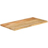Stolna ploča 120x60x2,5cm od masivnog drva manga sa živim rubom | shoptok.hr