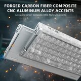 Attack Shark Bežična gaming tastatura R68HE Magnetic Switches/RT/Snap Tap/DKS/MT/TGL/Ice Ninja | Eponuda.com