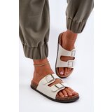 Boto FG2 Women's sandals with buckles white Oliena | Shoptok.si