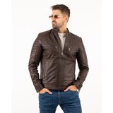 La Force Fashion kožna jakna carlos-k - tamno braon Cene