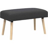  Klupa Jednobojno Tamnosiva 80 x 40 x 46 cm Bouclé | shoptok.hr