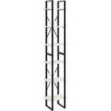 Furnova Visoka omara bela 40x30x210 cm trdna borovina, (21955288) | Shoptok.si