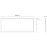 Greentech LED panel 60W 7800 lm 3 CCT (PLX60120) | ePonuda.com