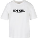 Mister Tee Women's Hot Girl Diagnosis T-shirt white Cene