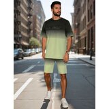 DStreet Komplet męski ombré zielony | Shoptok.si