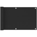 vidaXL Balkonsko platno HDPE 75x500 cm antracitno Cene