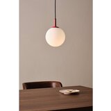 Jotex Rdeča/bela steklena viseča svetilka ø 13 cm Ekman – | Shoptok.si