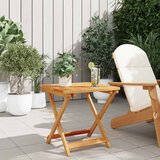  Sklopivi vrtni stol 50 x 50 x 50 cm od masivnog bagremovog drva | Eponuda.ba