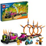 Lego tovornjak za akrobacije in izziv ognjenih obročev - 60357 | Shoptok.si