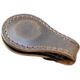 INF Ročno izdelan usnjen magnetni zaznamek - označevalnik strani v vintage stilu DarkBrown, (5000078744) | Shoptok.si
