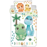 Jerry Fabrics Bombažna otroška posteljnina za otroško posteljico 100x135 cm Dino – | Shoptok.si