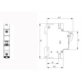 Eti AUTOMATSKI OSIGURAČ 25A 1P C 6kA - ETI | ePonuda.com