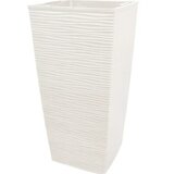 Gardino Gardino-saksija finesa kvadrat 25x25x23h bela ( 34479 ) Cene