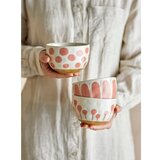Bloomingville Zdjelice u setu 3 kom od kamenine u boji lososa/krem 500 ml Linora – | shoptok.hr