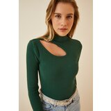 Happiness İstanbul Blouse - Green - Fitted Cene