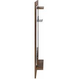  Vješalica za kapute na zidu Dimljeni hrast 70 x 10 x 90 cm | shoptok.hr