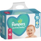 Pampers pelene active baby bag 4 maxi 9-14kg 90kom Cijene