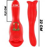 Mia. Klitoralni Stimulator Siena Triple Pleasure Red | Shoptok.si