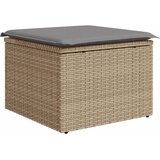  5-dijelni set vrtnih sofa s jastucima bež od poliratana | shoptok.hr