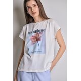 Legendww zenska pamucna majica sa cvetnim printom | Eponuda.com
