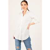 armonika Women's White Tunic Shirt cene