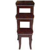 Nesting bočni stolovi 3 pcs Smeđa Čvrsto mahagonijsko drvo | shoptok.hr