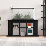  Stalak za akvarij crni hrast 120x40x60 cm konstruirano drvo | shoptok.hr