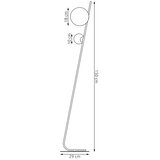  podna lampa tatu 2xG9/8W/230V crna | Eponuda.com