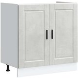 vidaXL Donji ormarić za sudoper Porto boja betona 80x46x81,5 cm drveni | shoptok.hr